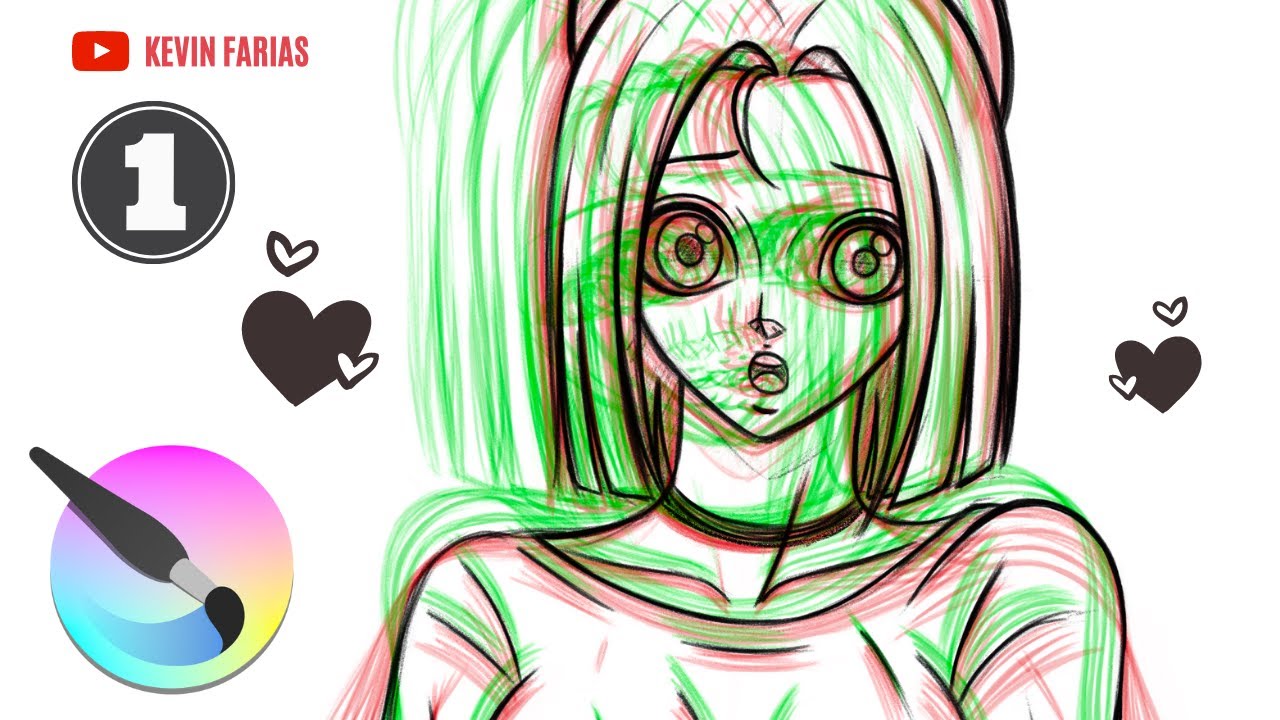 Como hacer ANIMACIÓN 2D en KRITA #1 Kevin Farias