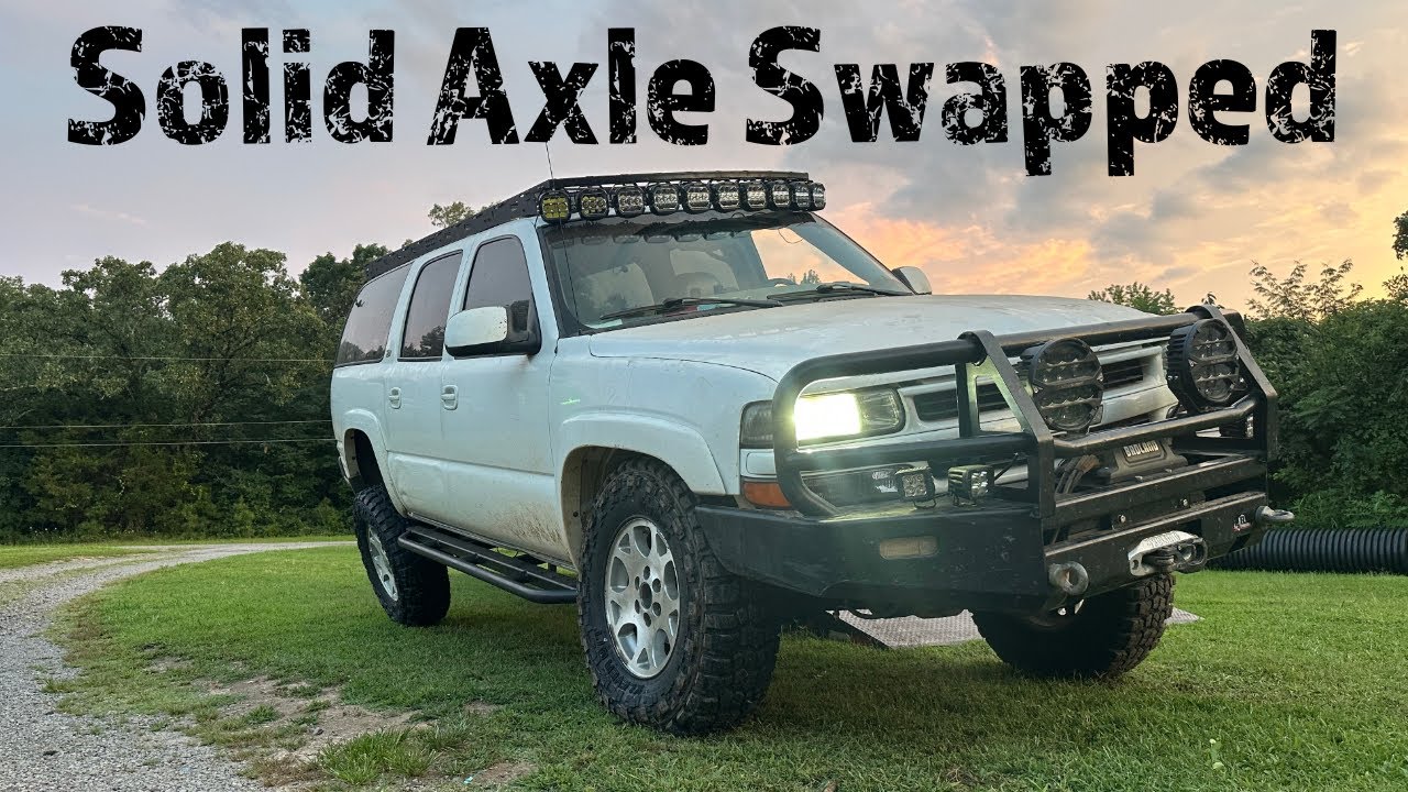 Huge Upgrade! Solid Axle Swapped Suburban