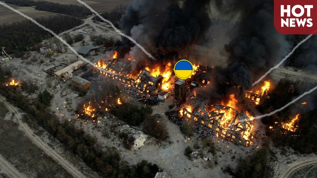 Precision Russian Strikes Shatter Ukrainian Strongholds and Supply Routes — Then This Happened