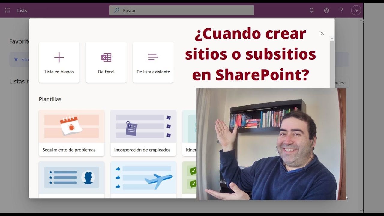 Episodio 0061 : ¿Cuándo usar sitios y bibliotecas diferentes?