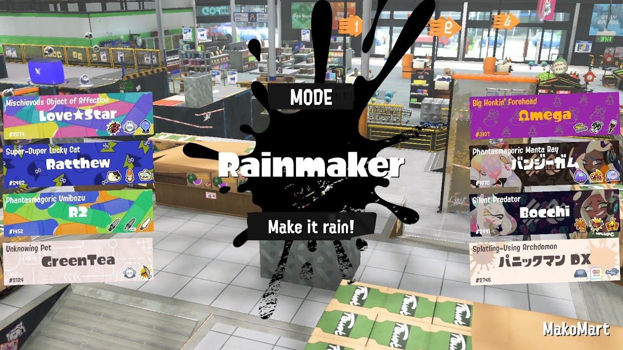 【Splatoon3】X Rank | Rainmaker #23