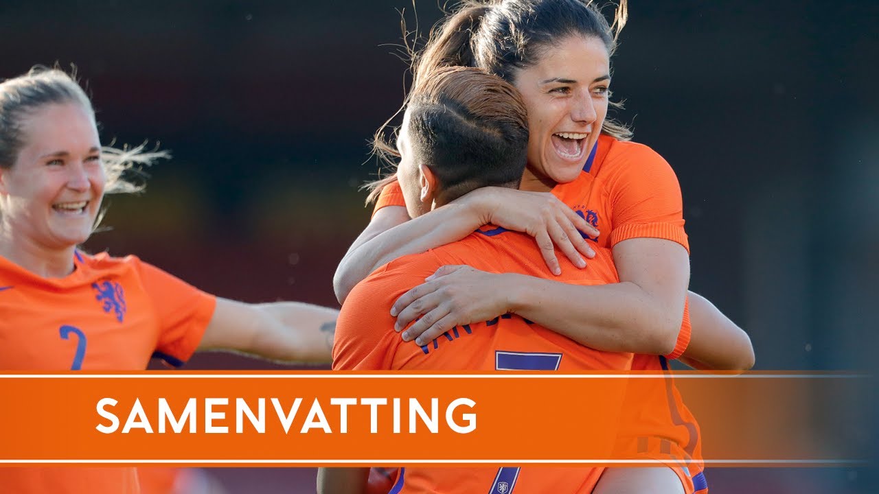 Highlights OranjeLeeuwinnen - Oostenrijk (13/6/2017)