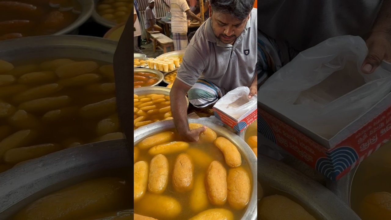 DON'T eat this BENGALI SWEET, Its too delicious!! 😋 #reels #streetfood #tranding
