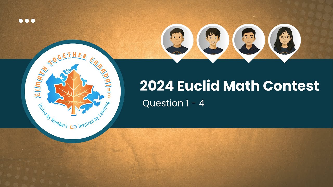 2024 Euclid: Problems 1-4