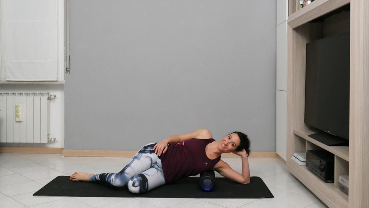 Foam roller : routine di automassaggio per la  parte alta