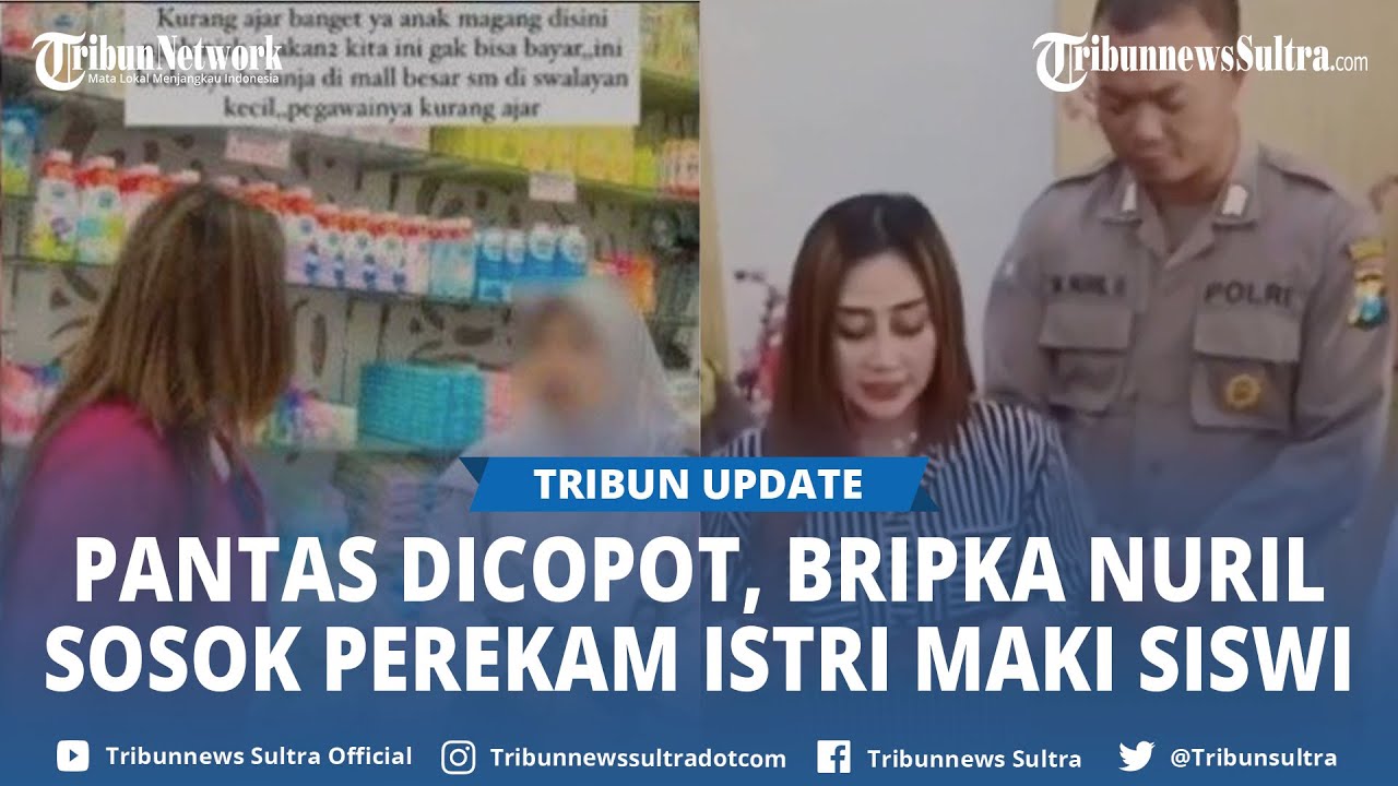 Sosok Dibalik Perekam Ibu Selebtok Maki Siswi Magang Ternyata Bripka Nuril, Pantas Jabatan Dicopot