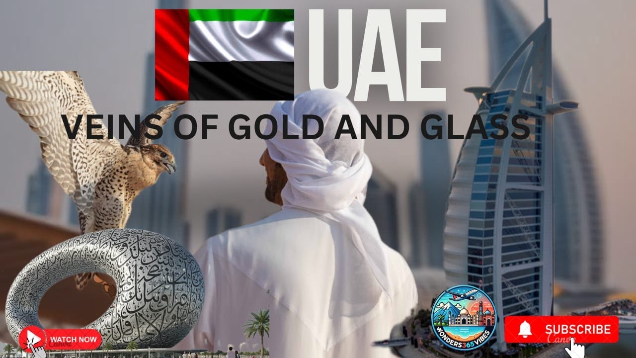 Veins of Gold & Glass – A UAE Love Story 🇦🇪 | Cinematic Dubai Romance in 4K