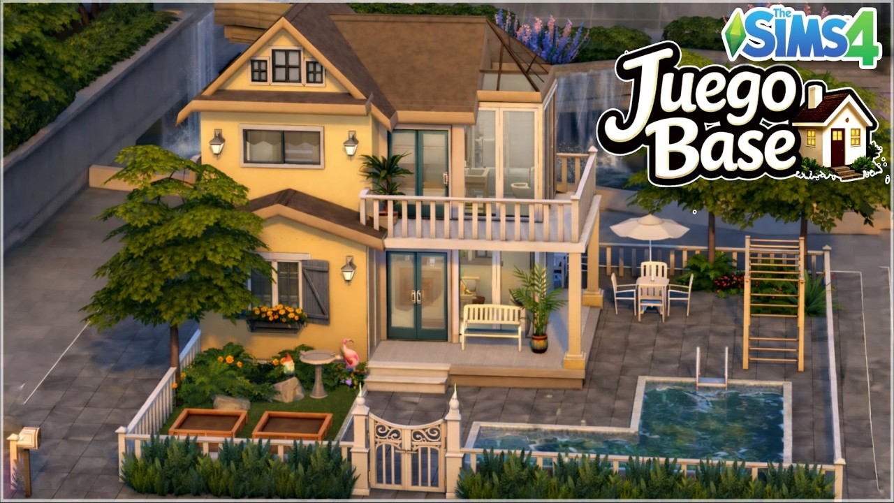 Casa Fácil Solo con Juego Base 🏡✨ | Ideal para Principiantes | Los Sims 4