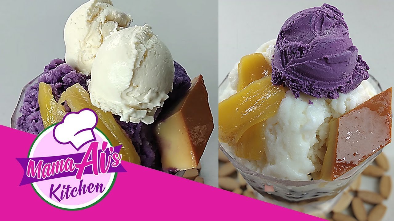 Icy Milk / Ube Icy Milk Halo-Halo