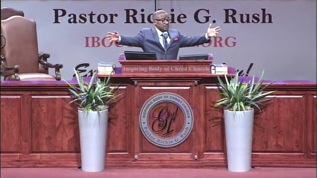 The Message On Depression - IBOC Church Dallas - Pastor Rickie G. Rush