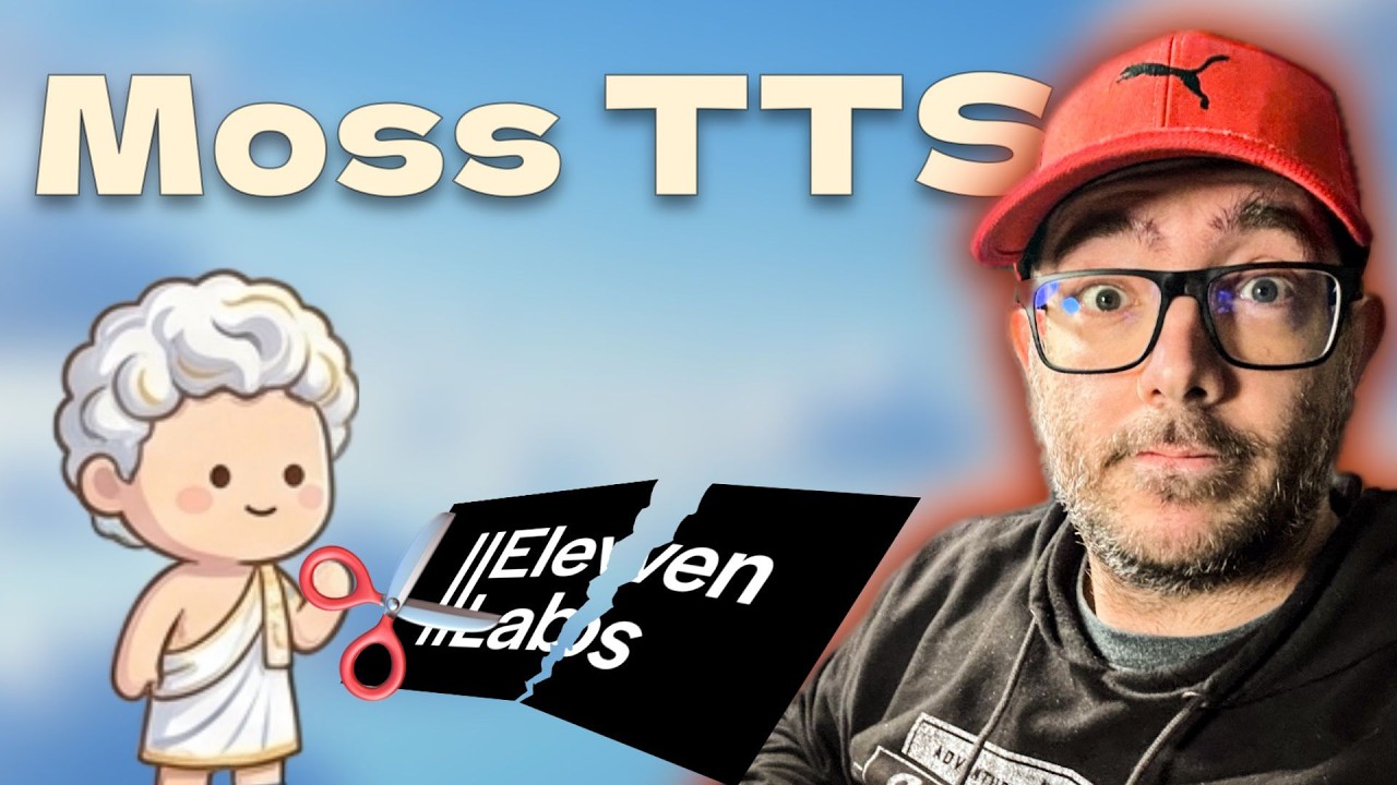 Pare de pagar o ElevenLabs! Use o MOSS-TTS de graça