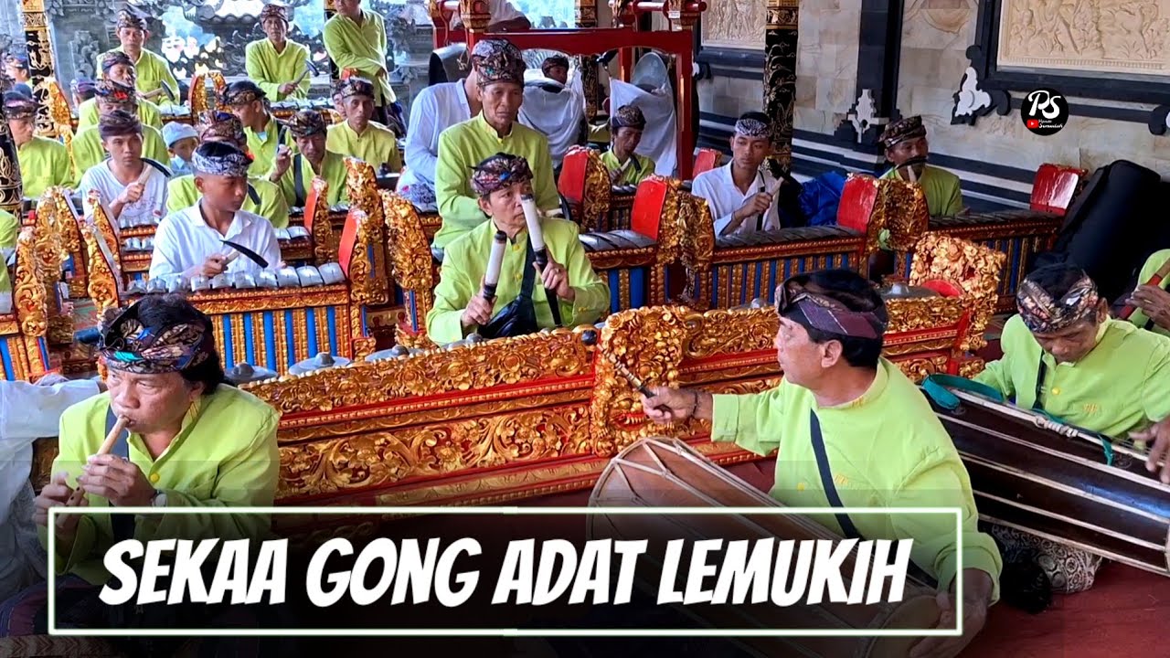 SEKAA GONG ADAT LEMUKIH ‼️ Piodalan Usaba Gede - Desa Adat Lemukih 29/10/2023