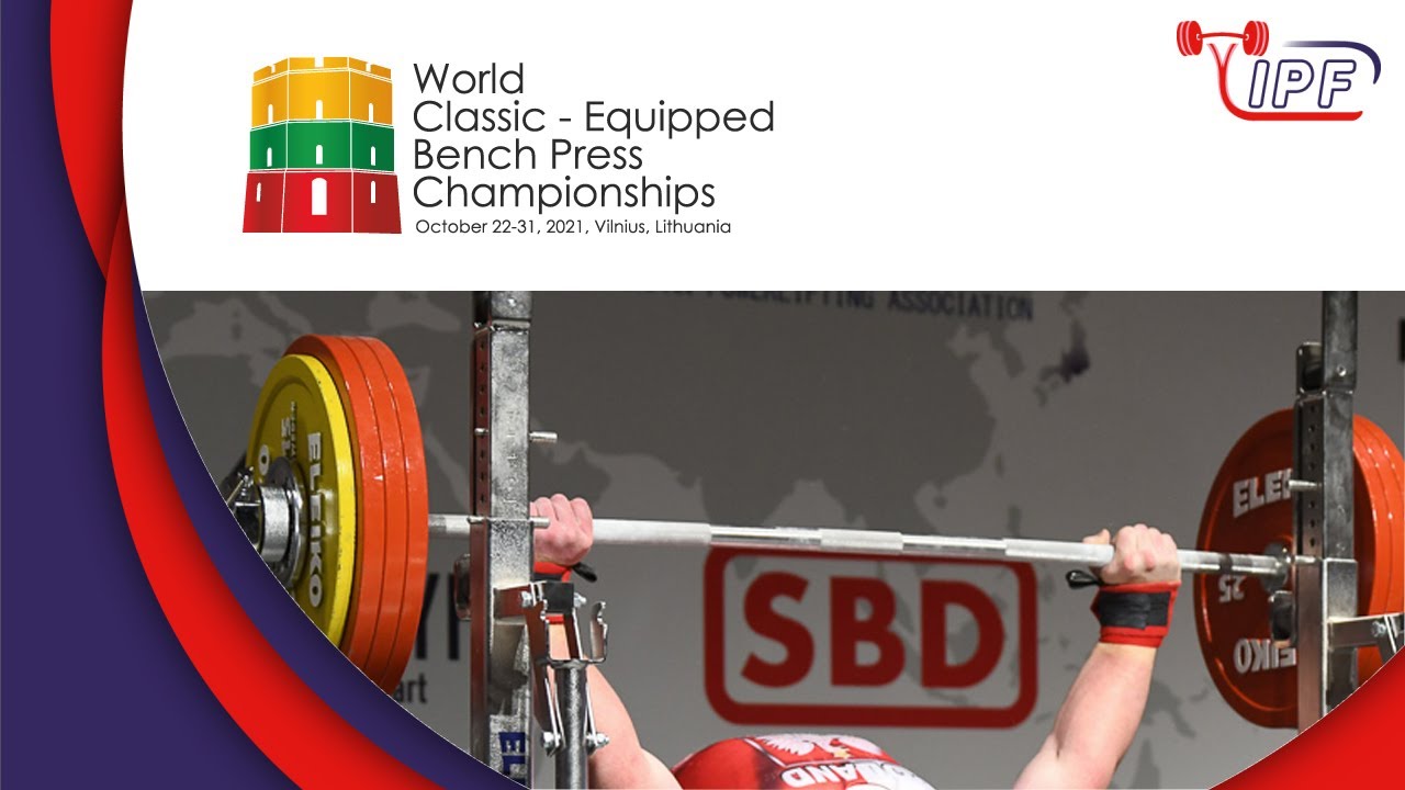 Men Open equipped, 105-120+ kg - World Bench Press Championships 2021