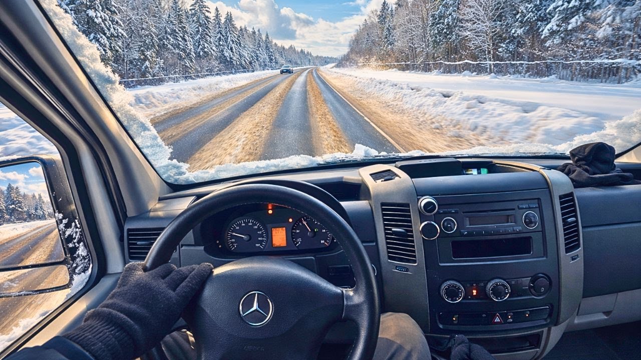 2008 Mercedes-Benz Sprinter 316 CDI Custom VAN — Sound, Interior & Exterior POV Drive