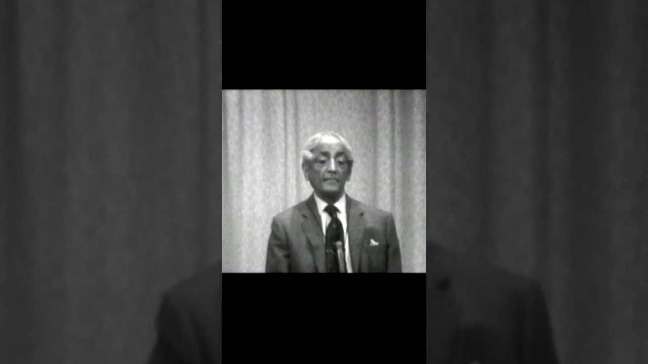 What is morality? | Krishnamurti