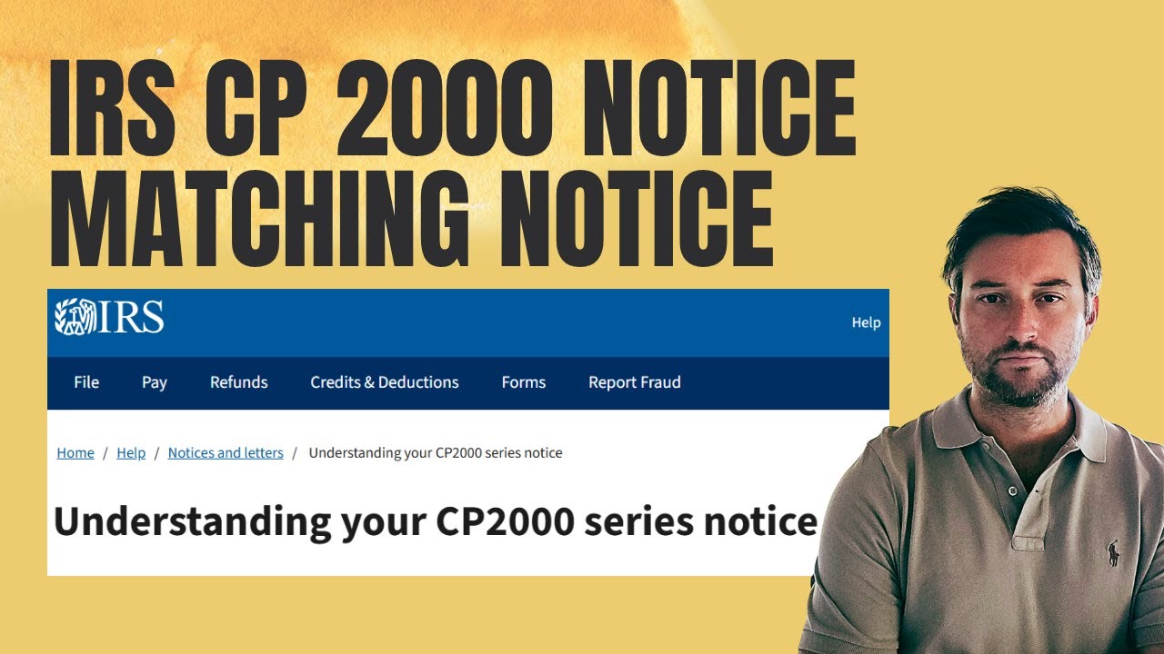 IRS CP2000 Matching Notices and Third-Party Reporting