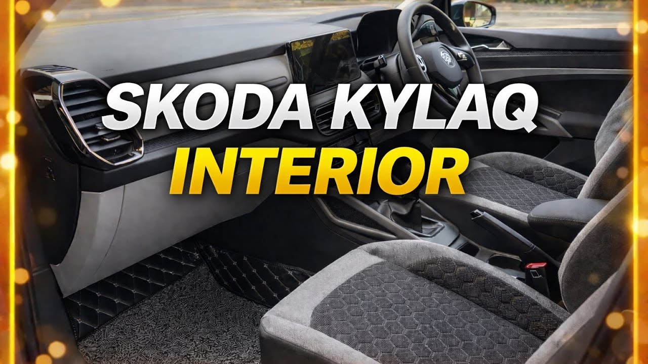 Best Škoda Kylaq Interior? Full Look & Review!🤩