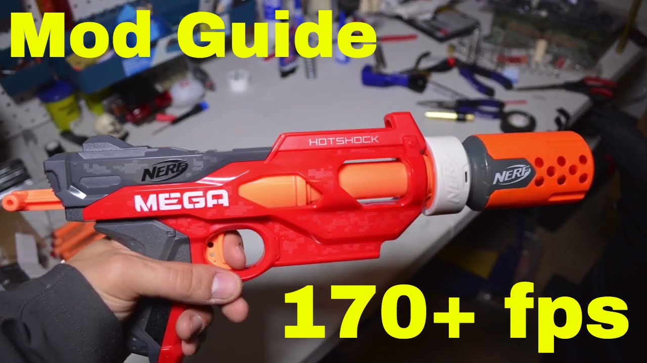 [Mod Guide] Nerf MEGA Hotshock (now fires Elite darts and Rival rounds)
