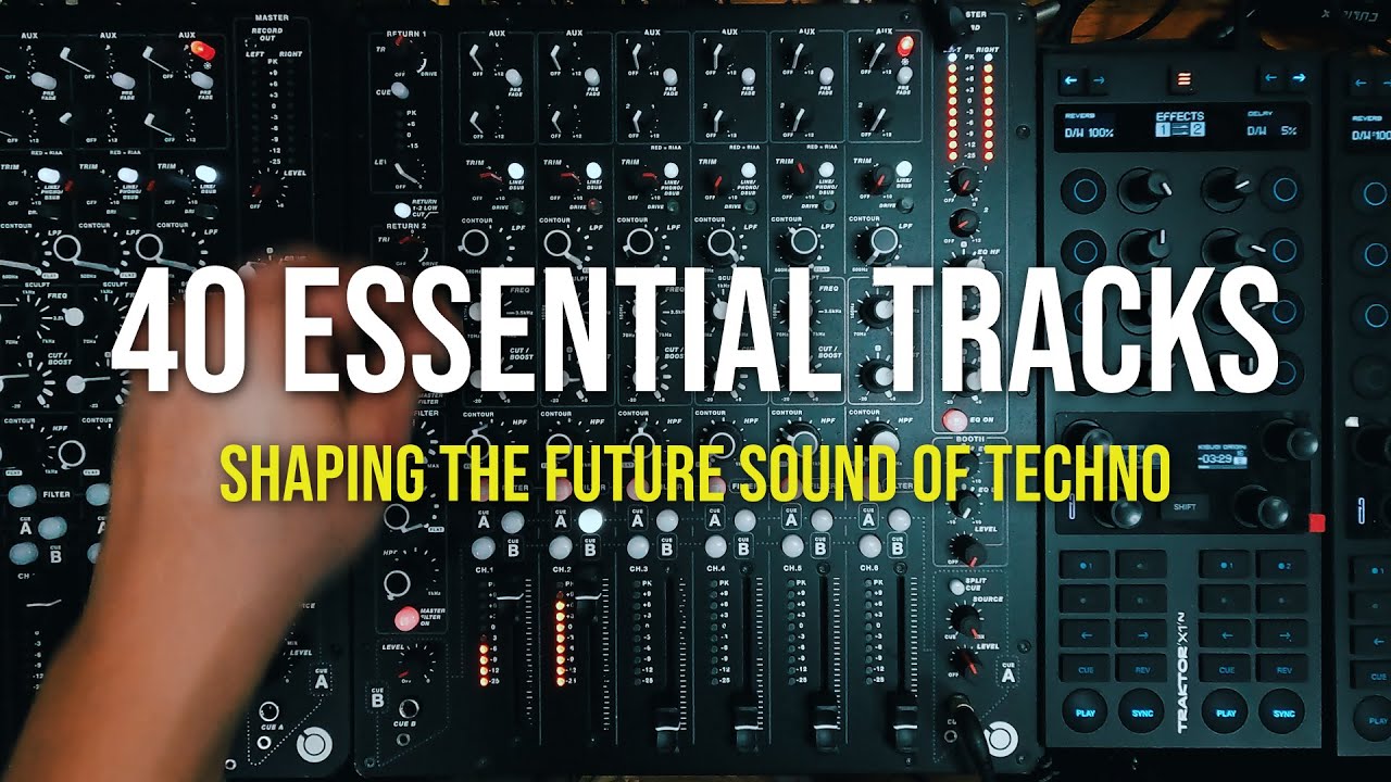 40 Essential Tracks Shaping The Future Sound of Techno (Hybrid DJ Set)