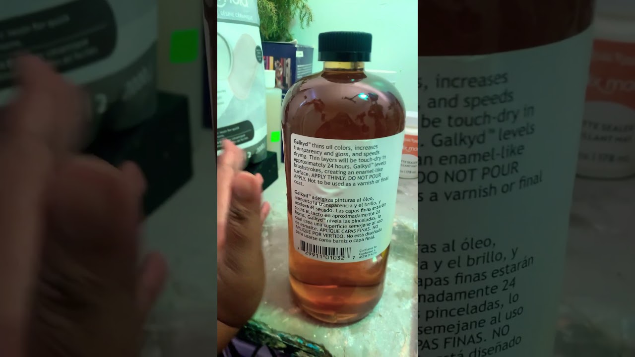 What is Galkyd Oil Painting Medium?