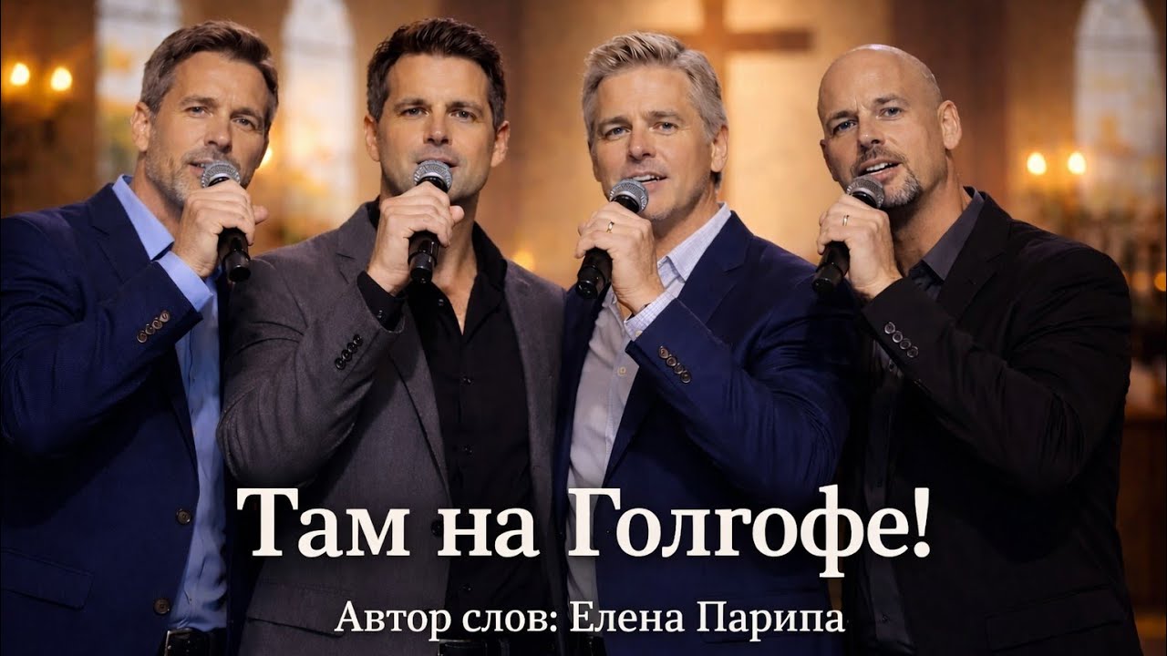 🎶НОВАЯ ПЕСНЯ!✝️Там на Голгофе!✝️ Автор слов: Елена Парипа!🕊