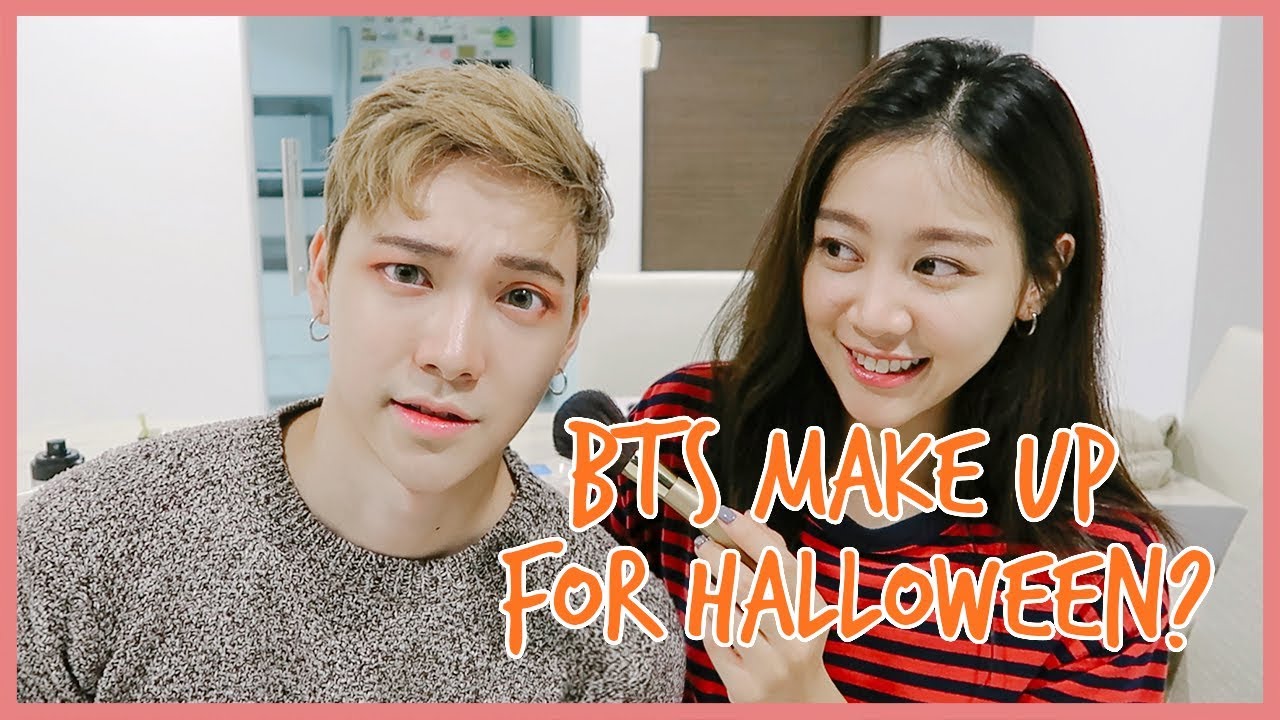 BTS JIMIN Makeup for Halloween?!