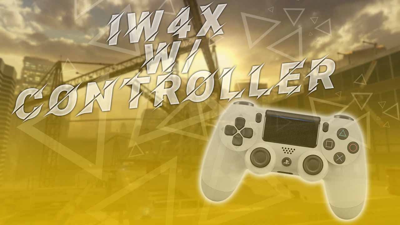 How to use a controller with IW4X! (OUTDATED)