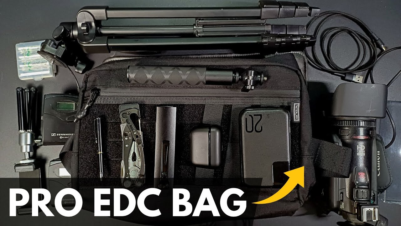 The Professional EDC Bag for Photographers & Videographers | Tactical Geek L3 Pro