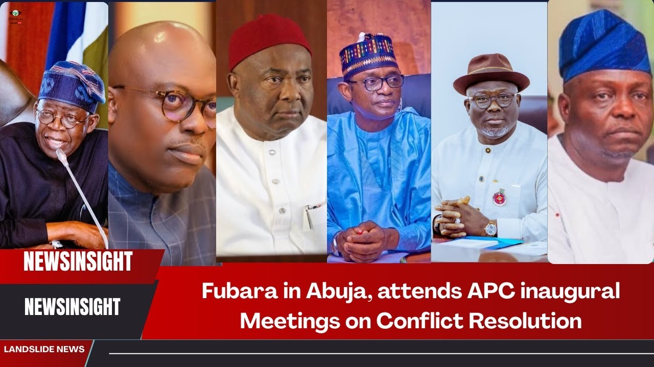 Fubara in Abuja, attends APC inaugural Meetings on Conflict Resolution