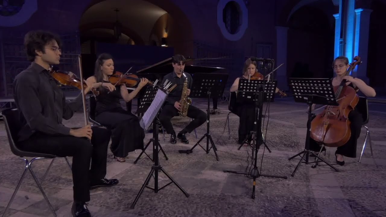Quintett für Alt-Saxophon, 2 Violinen, Viola und Violoncello - Adolf Busch - Quintetto Aretè