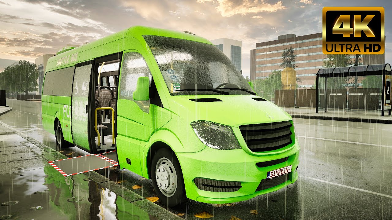 Fernbus Simulator | Mercedes-Benz SPRINTER  | 4K Ultra HD |  GAMEPLAY !