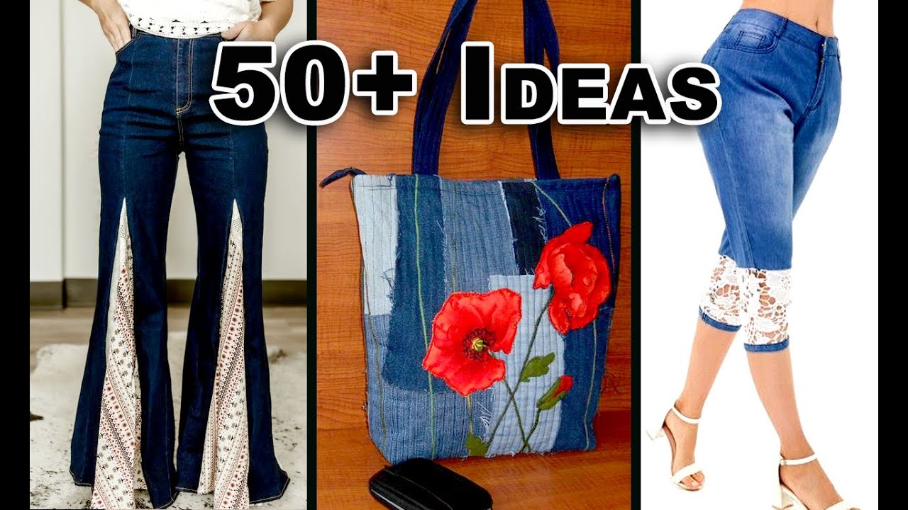 50+ Mind-Blowing Ways to Upcycle Old Jeans - Which is YOUR Favorite?