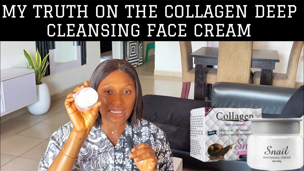 MY HONEST REVIEW ON COLLAGEN SNAIL CLEANSING WHITENIN FACE CREAM #facecream #productreview #skincare