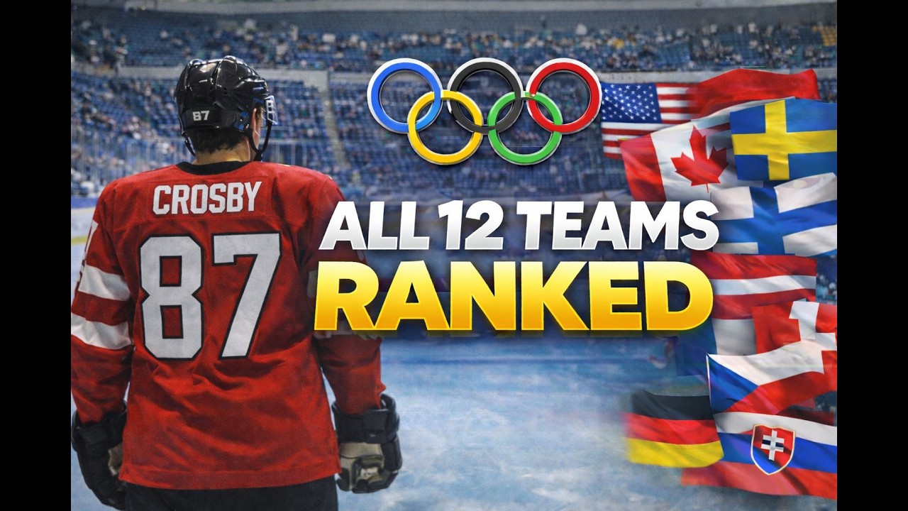 I Ranked All 12 Olympic Hockey Teams for 2026
