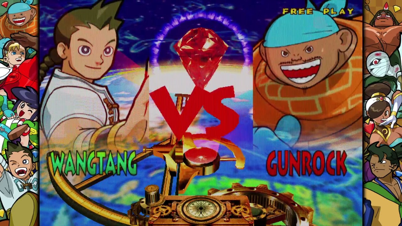 Power Stone - Wang Tang arcade mode