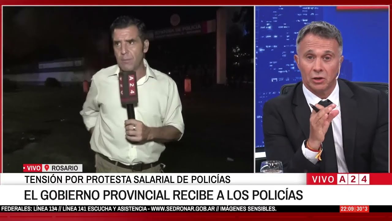 🔴 SANTA FE: EL SUICIDIO DE UN POLICÍA DESATÓ UNA OLA DE PROTESTAS