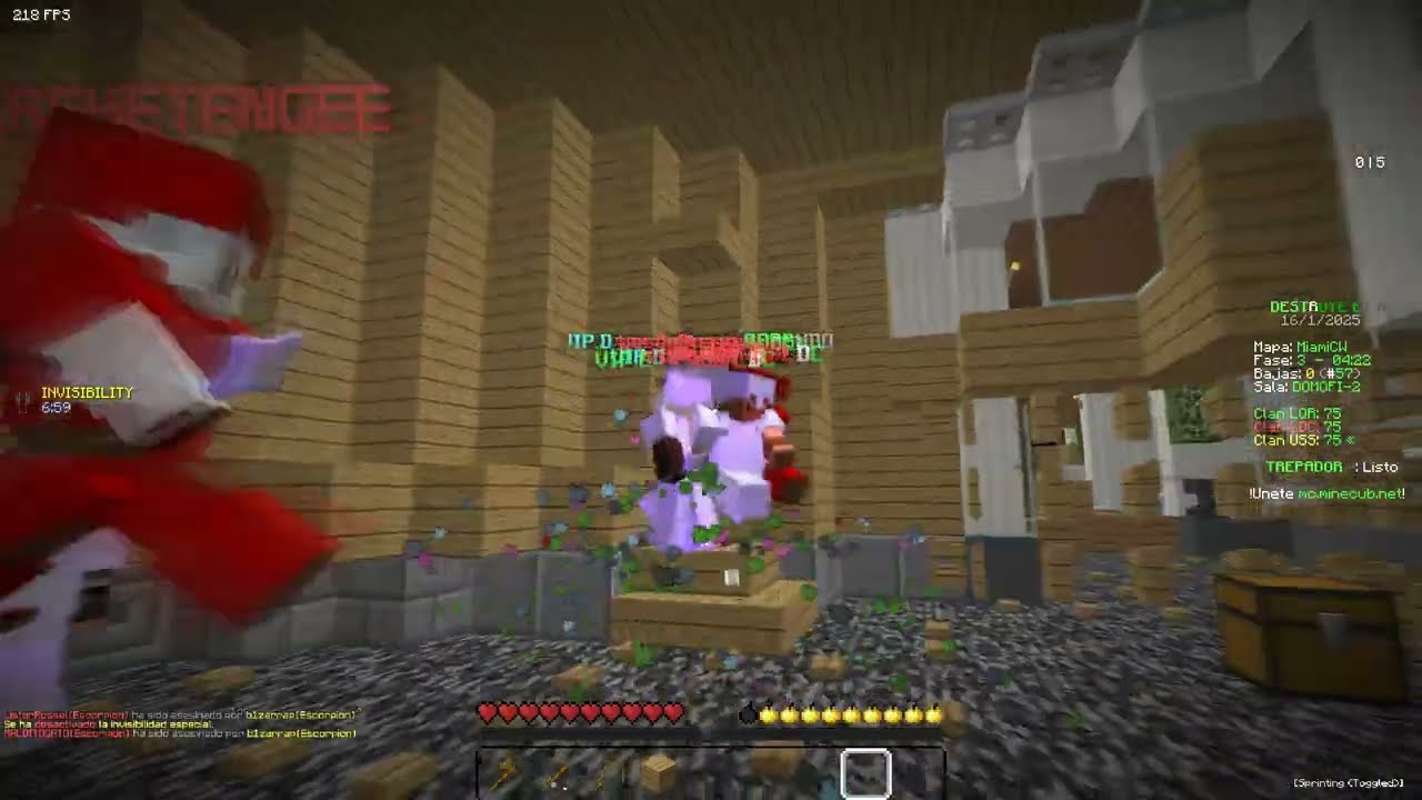 +75 CLIPS DEBUFEANDO EN MINECUB (9:03 minutos de full debufeo)