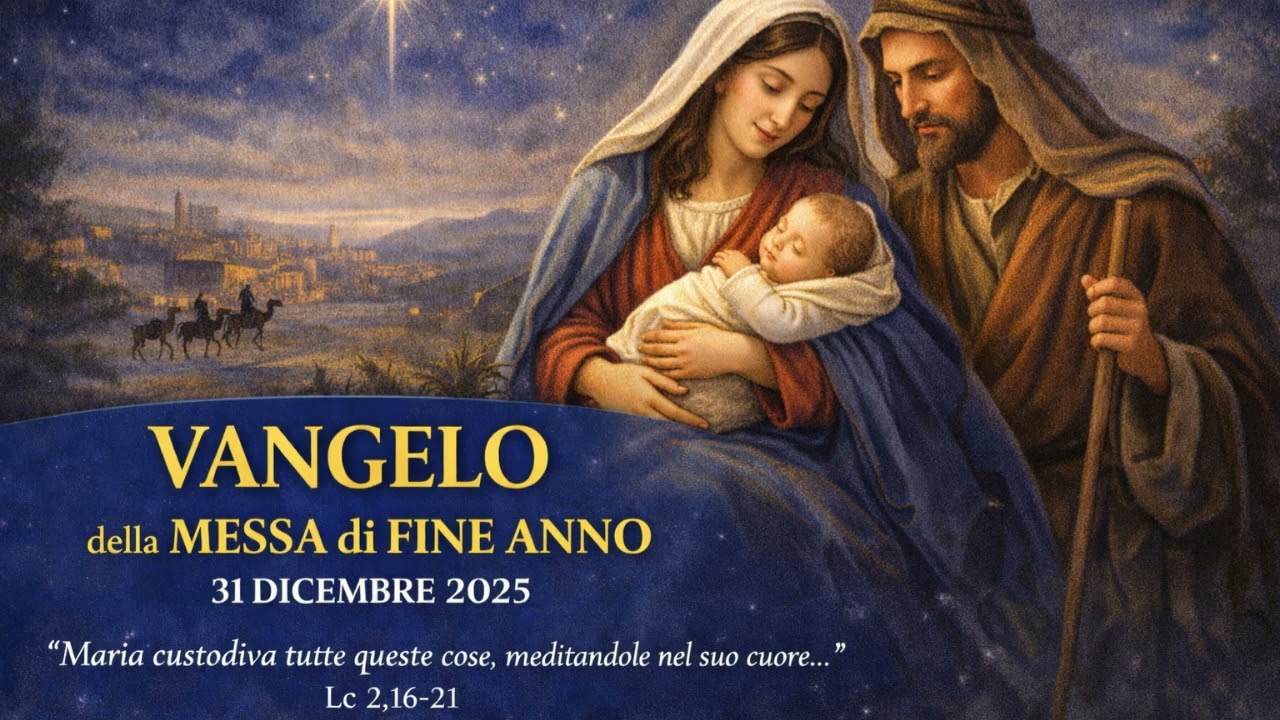 L'omelia di don Giuliano - mercoledì 31 dicembre 2025