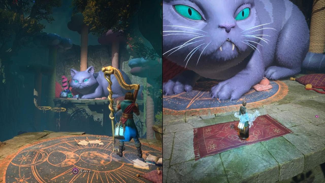 Helping ghost cats in Magical Kitty Land | Split Fiction Ps5 co-op gameplay