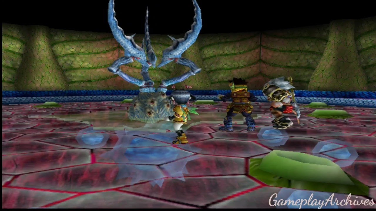 Grandia 2 : Millenia's Death & Egg Guardian Boss Fight + Cutscene.