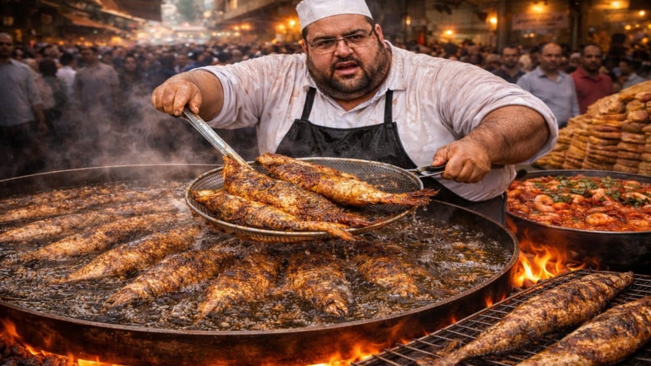 GOLDEN CRISPY FISH FRY 🐠 + SPICY FISH KARAHI & SMOKY BBQ FISH | KARACHI FAMOUS FISH FRY & BBQ FISH 