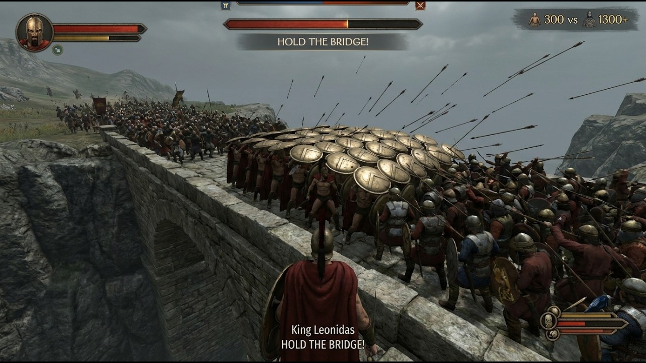 Leonidas and 300 Spartans vs 500 Roman Legionaries &ndash; Ancient Showdown ｜ Mount & Blade 2 BXwXs9 yX2M