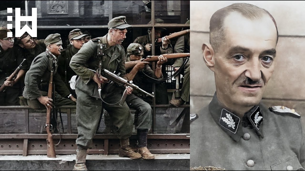 Der Tod des psychopathischen P&auml;dophilen, Nazi-SS-Offiziers Oskar Dirlewanger &ndash; Warschauer&nbsp;Aufstand