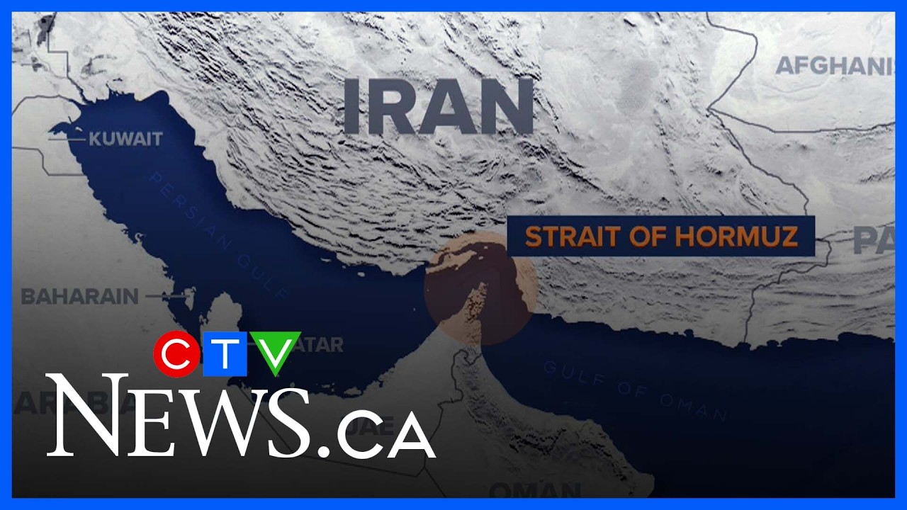 How is shutting down the Strait of Hormuz impacting international trade?