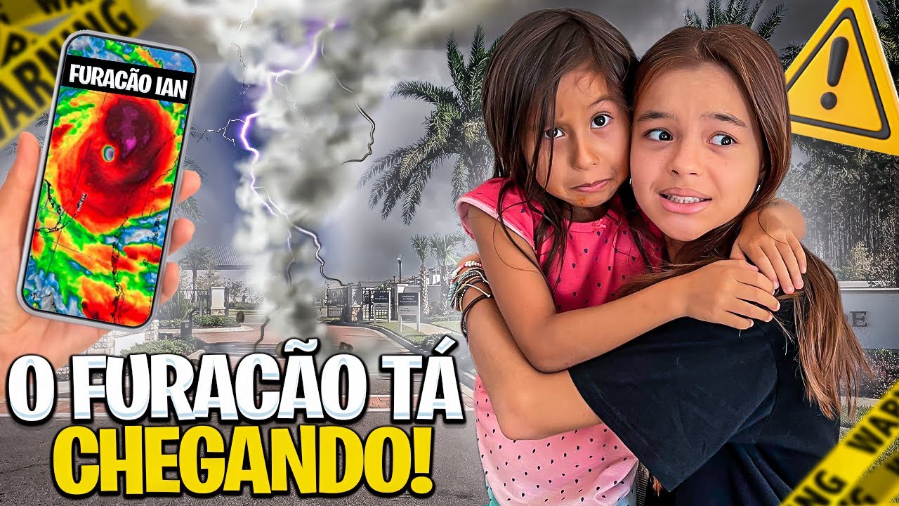 Passamos Um Dia Inteiro Em Casa Antes Do Furacão IAN Passar!