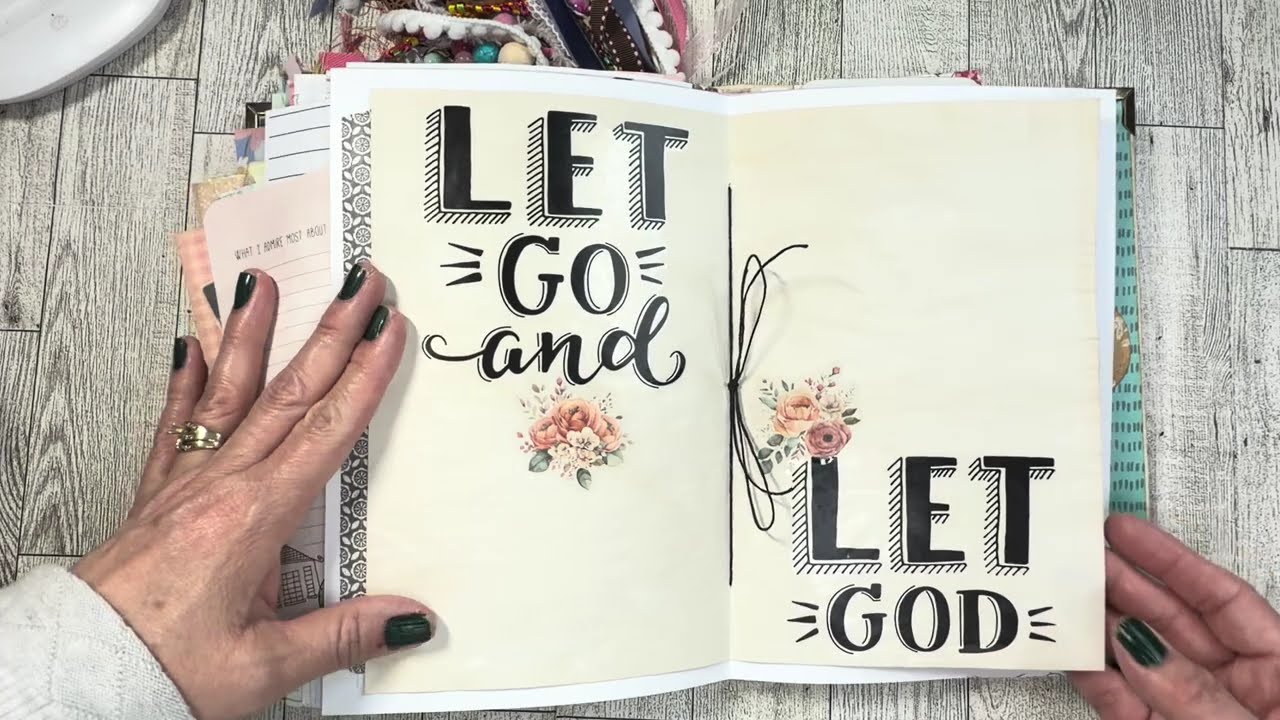 200 page faith journal #flipthrough #junkjournal #faithhabits