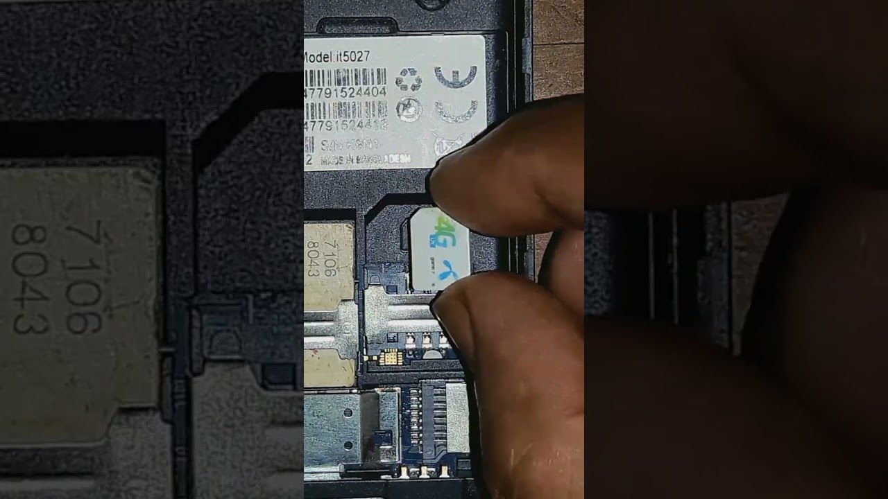 How to use micro sim card in a button phone