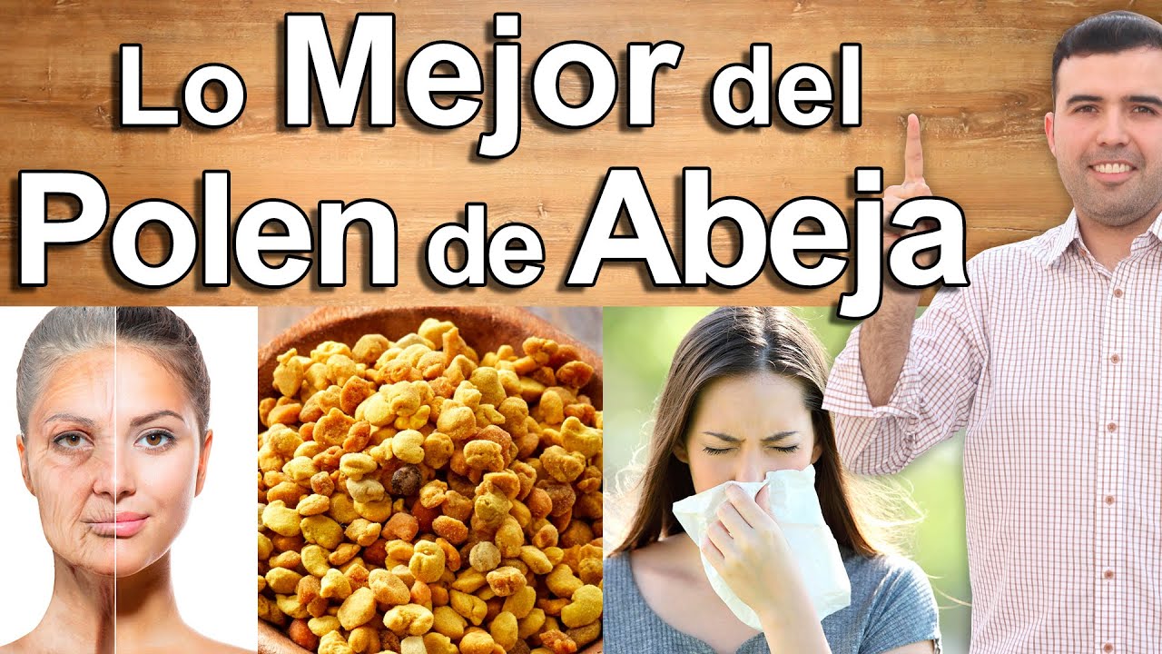 POLEN DE ABEJA PODEROSO - Para Qué Sirve, Beneficios, Propiedades del Polen de Abeja Para La Salud