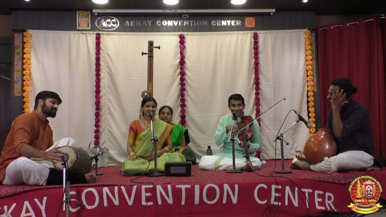 Carnatic vocal concert by vidushi KruthiBhat