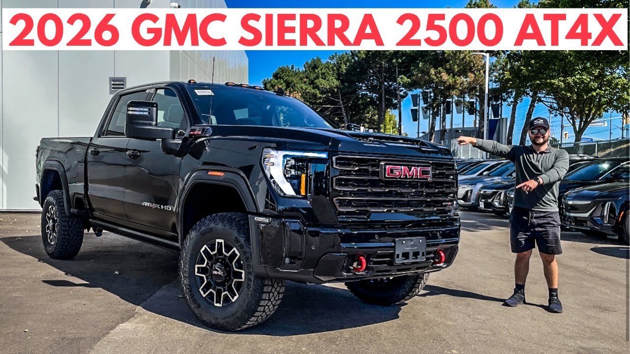 2026 GMC Sierra 2500 AT4X Review & Walkaround &ndash; The Ultimate Heavy Duty Off-Road Beast!